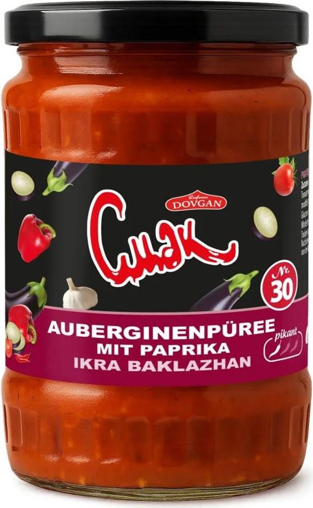 Cmak Auberginenpüree Pikant 540g Produktbild 