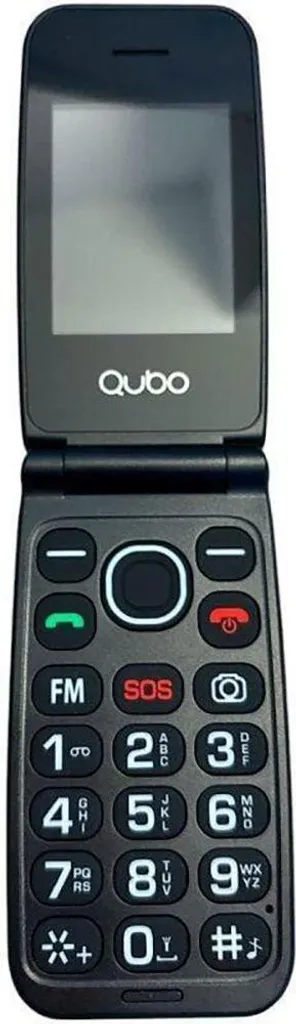 Téléphone portable Qubo Neonw-4G avec Prise EU 220V Format One Size
