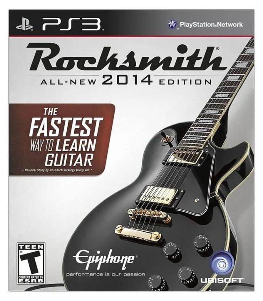 Ubisoft Rocksmith 2014, PS3, PlayStation 3, Multiplayer-Modus, T (Jugendliche)