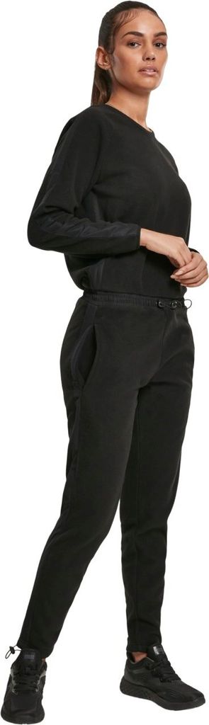 Urban Classics Ladies - POLAR Fleece Jumpsuit schwarz - XL