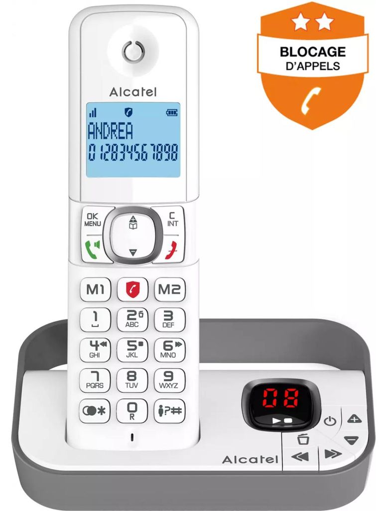 Alcatel F860 Voice Téléphone analogique (identification de Image du produit 