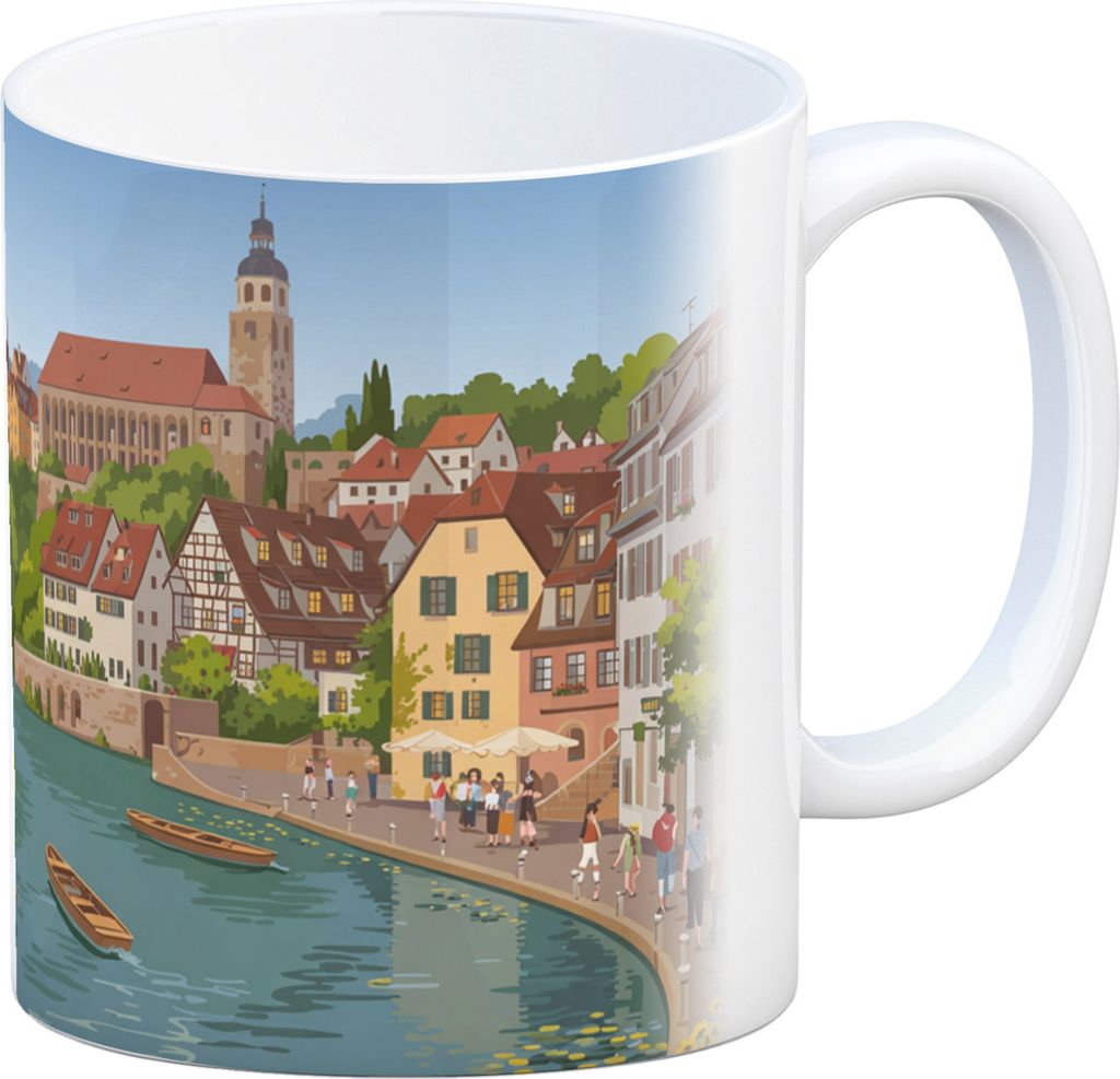 Tübingen St. Georg Impression Kaffeebecher