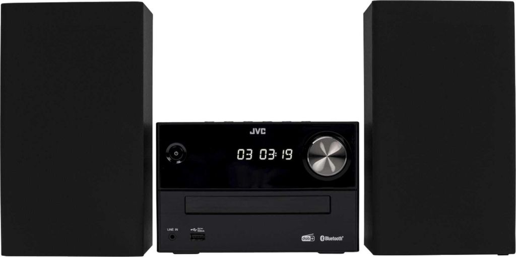 JVC UX-C25DAB CD-Kompaktanlage, 2 Lautsprecher, 7 Watt RMS, Produktbild 