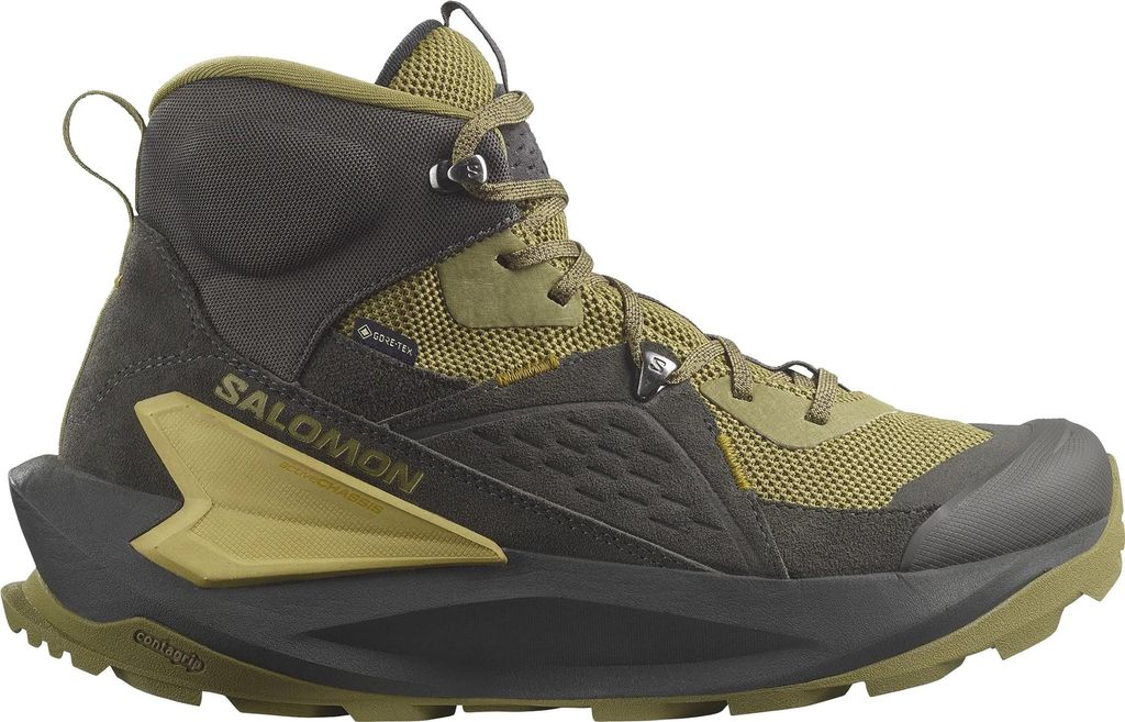 SALOMON ELIXIR MID GTX Wanderschuh, Peat/Vintage/Castlero, Produktbild 