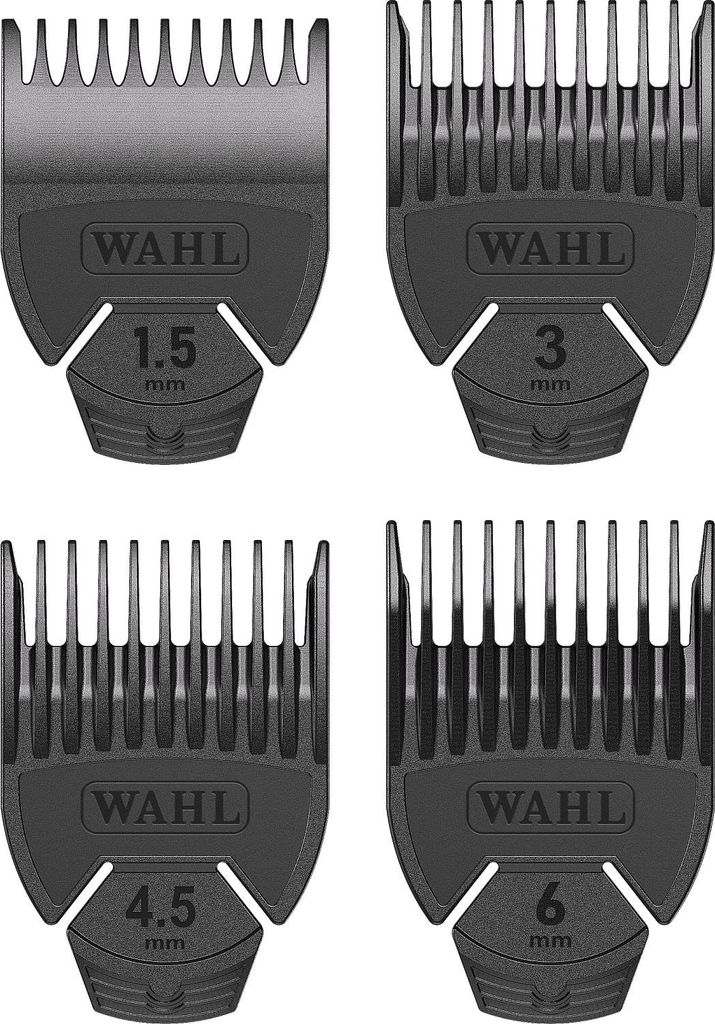 Wahl Set Trimmer-Aufsteckkämme 1,5/3/4,5/6 mm