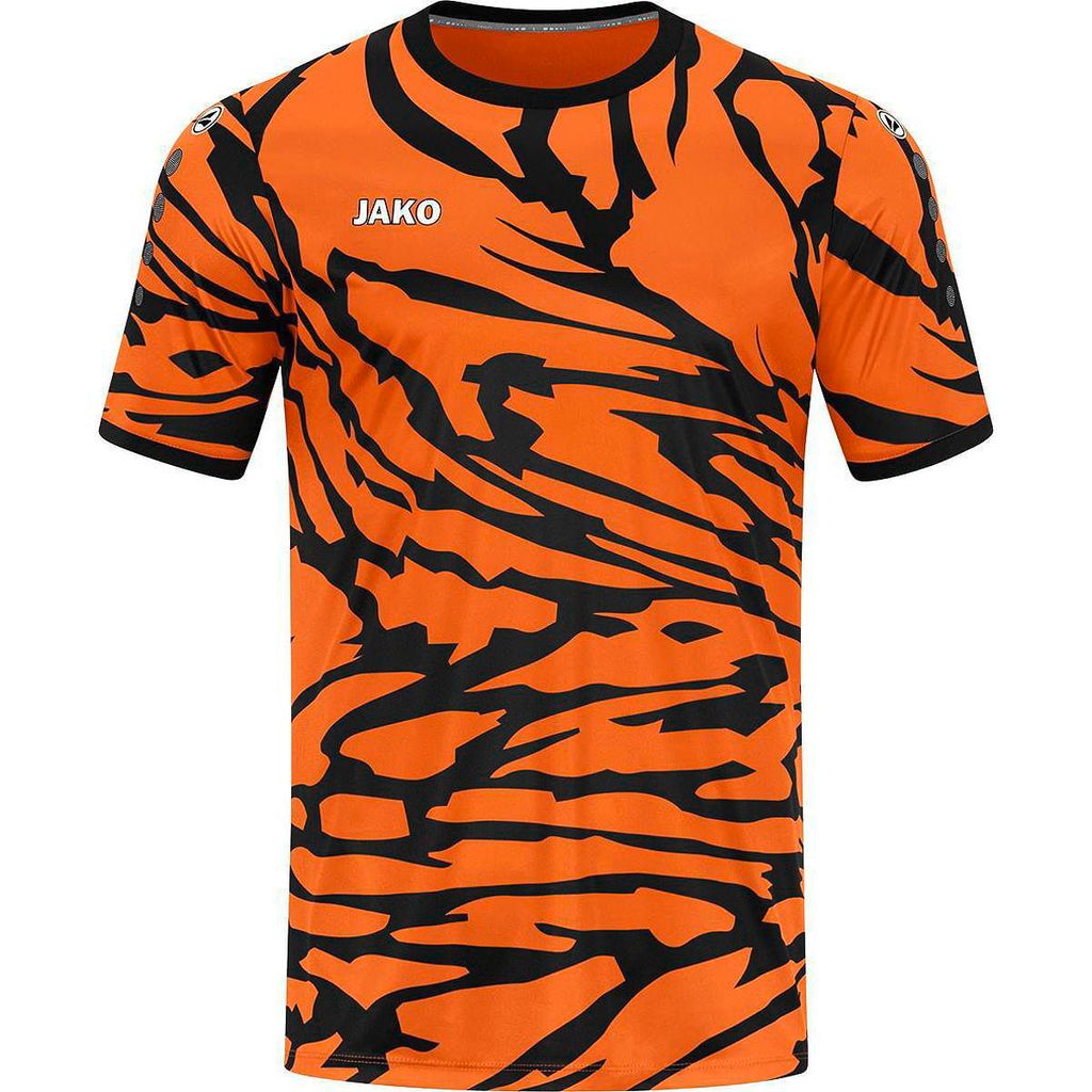 Jako Animal Trikot Kurzarm Kinder - Neonorange / Schwarz