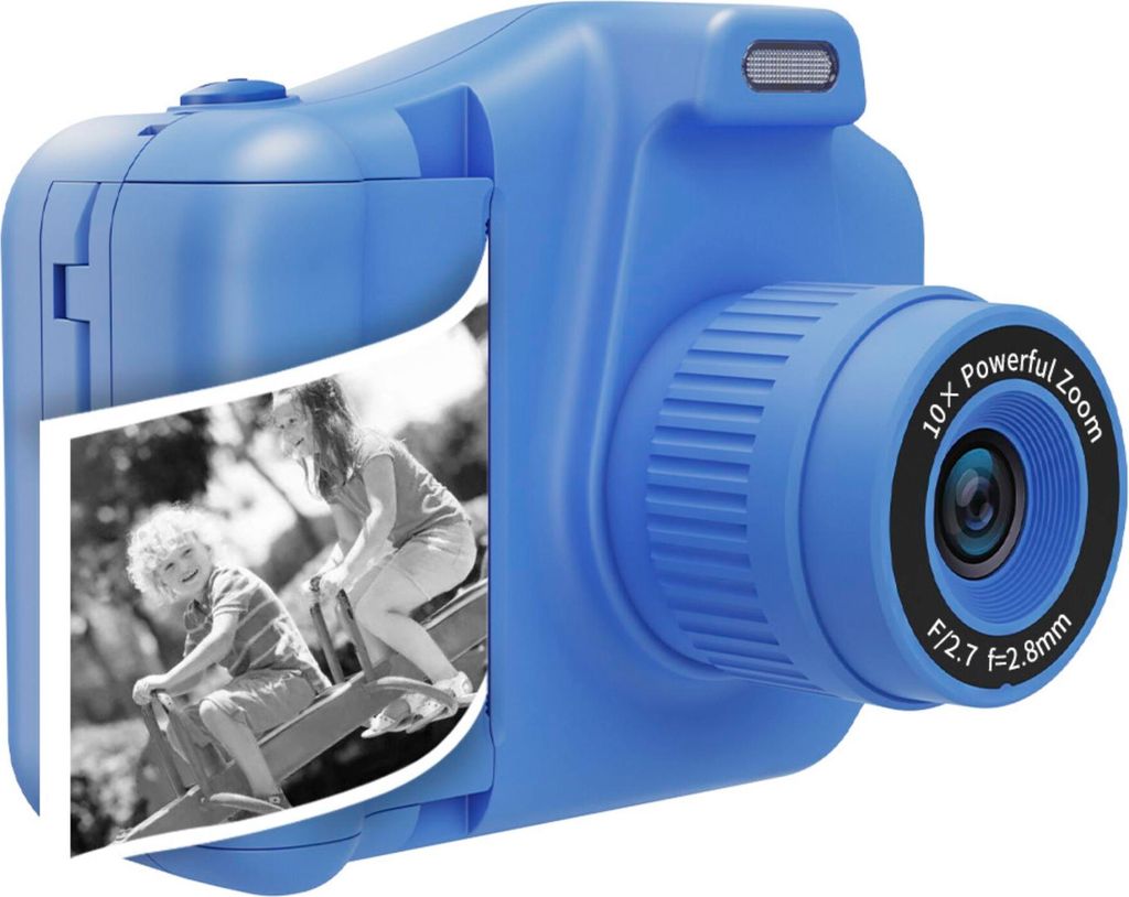 Denver KPC-1370 telecamera blu per bambini con stampante Immagine del prodotto 