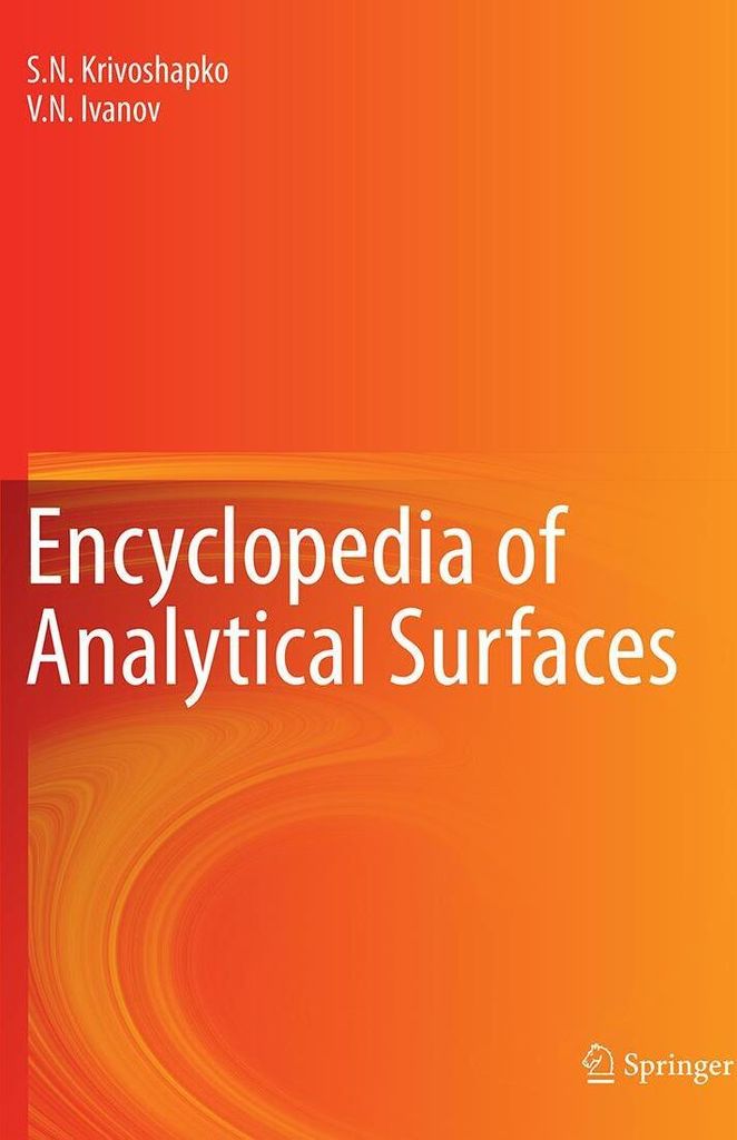Encyclopedia of Analytical Surfaces