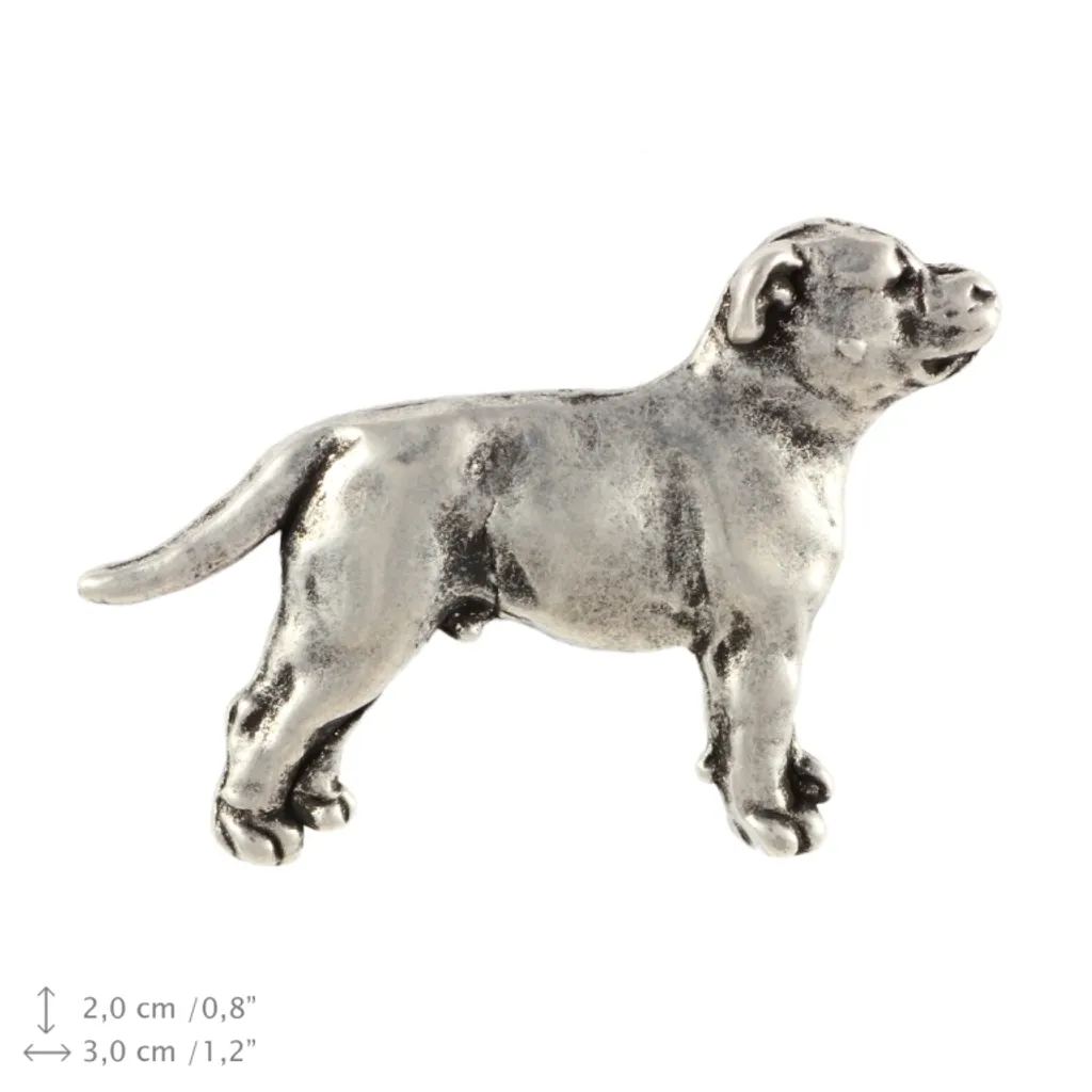 Orecchini A Forma Di Cane Miniblings – Orecchie Flosce – Argento Placcato – Fatti A Mano - 5