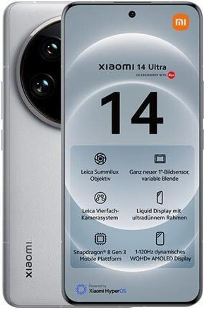 Xiaomi 14 Ultra 17,1 cm (6.73") Dual-SIM 5G USB Typ-C 16 GB Produktbild 18