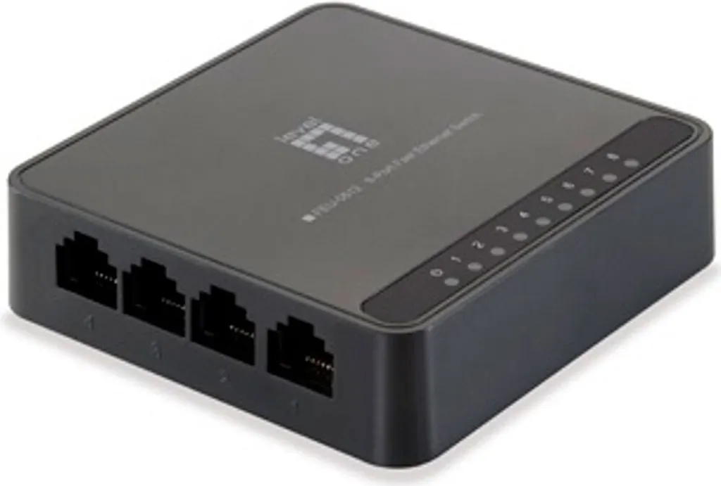 LevelOne FEU-0812 Switch Ethernet 8 Ports RJ45 Fast Ethernet 10/100 Mbps