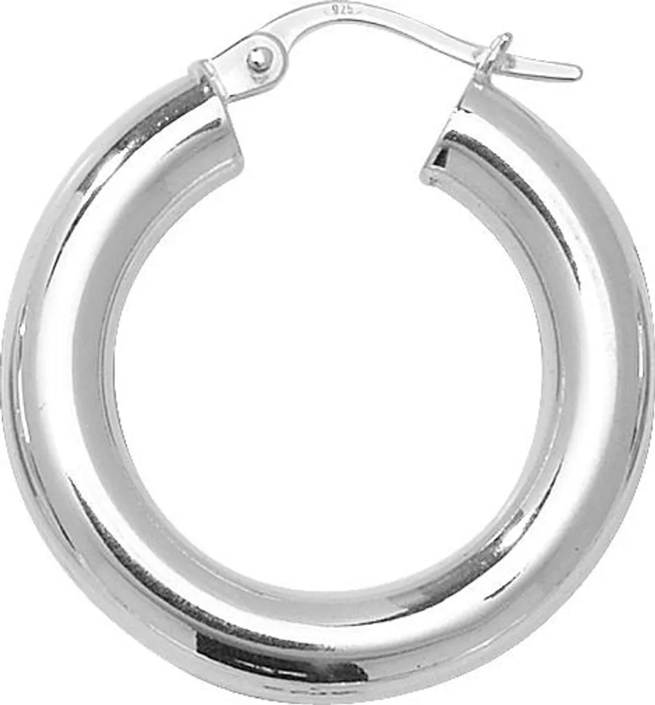 Boucles d'Oreilles Argent 925 Anti-allergie 15mm - Finition Brillante