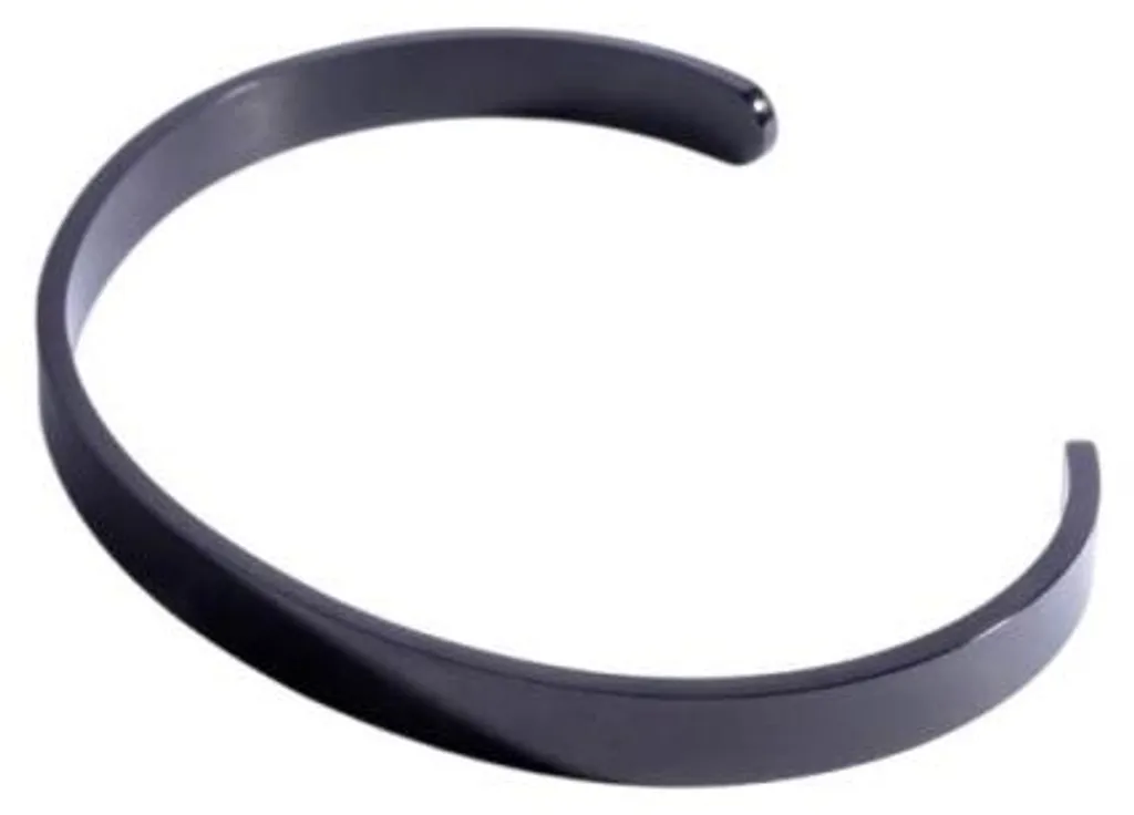 Bracelet noir homme anti-allergie Elias Band - Confort et style MCGB