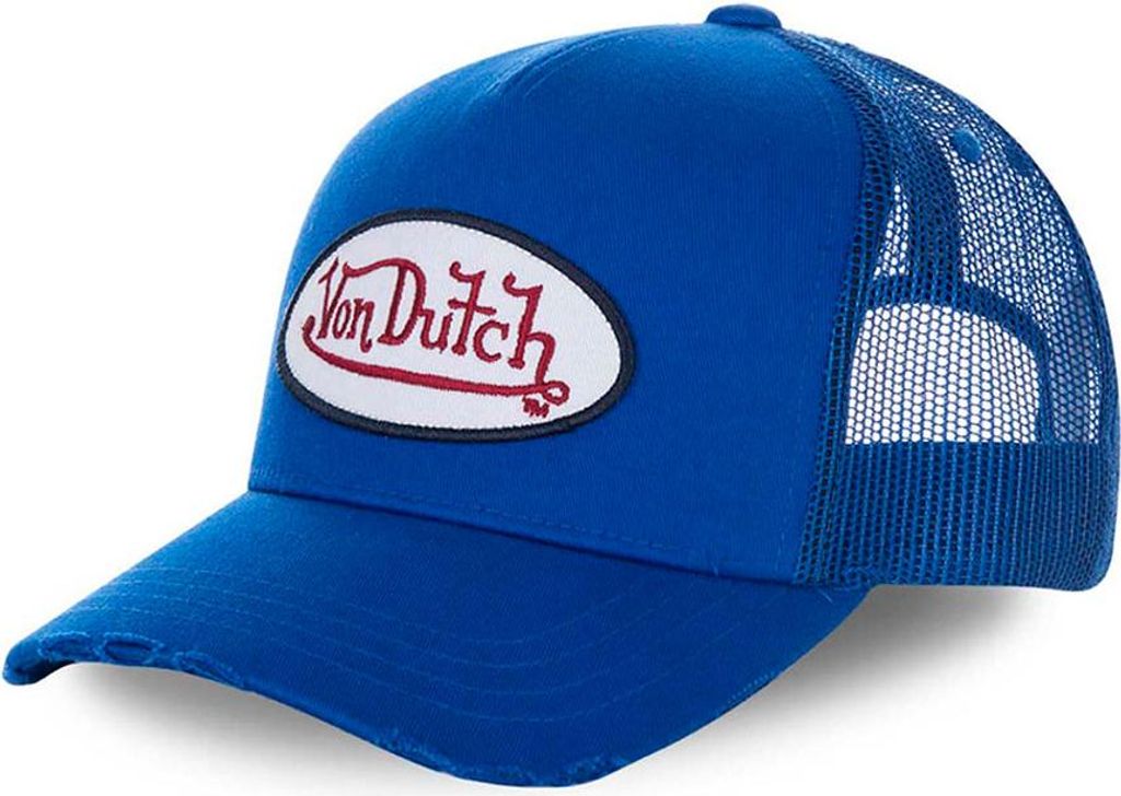Von Dutch Fresh02-3 Kappe Blau Mann Blau One Size