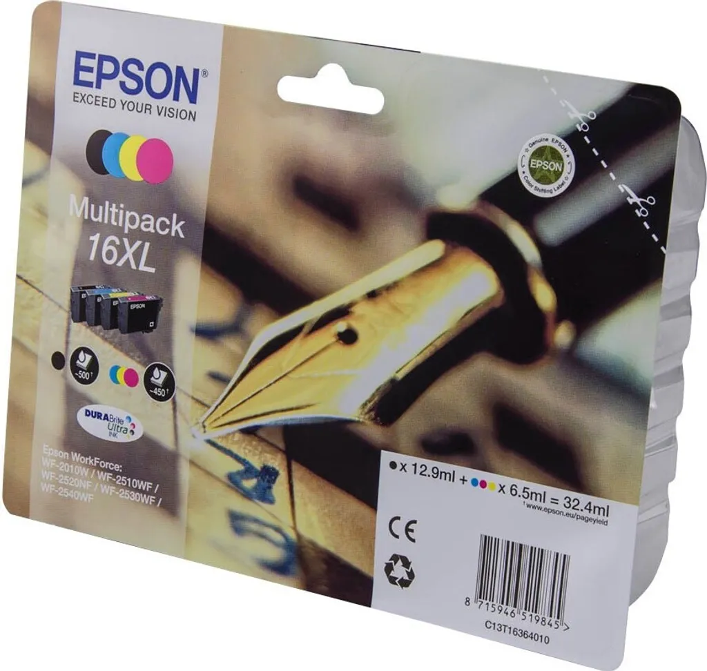 Epson T1636 XL Multipack : Évitez les Bavures et Imprimez Plus Longtemps - 14