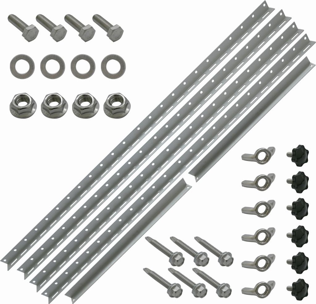 Halterung für Solarpanele bis 118 cm, verstellbar (0%) Produktbild 1
