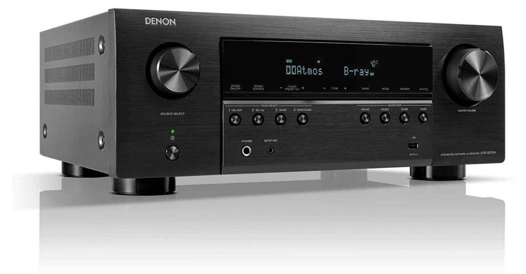 Denon AVR-S970H | Récepteur AV 7.2 8K avec support 8K et Image du produit 