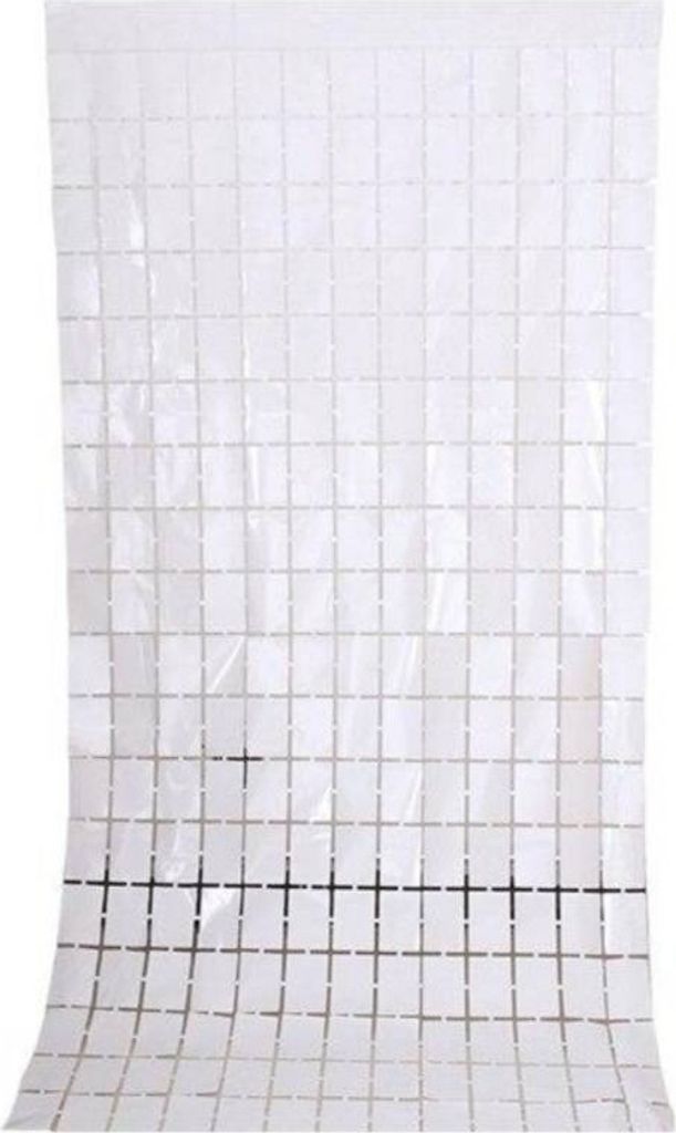 Flächenvorhang 200x100 cm weiß