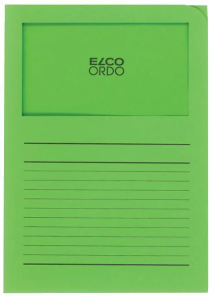 Chemise Transparente Elco : Finis les Dossiers Perdus avec cette Fenêtre