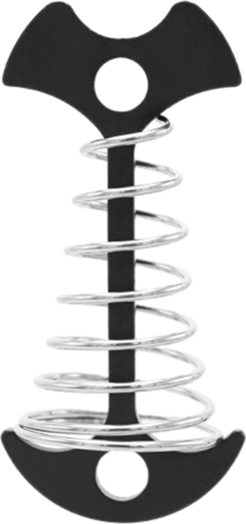 Outdoor Camping Nagel Teleskop Frühling Fisch Knochen Nagel Aluminium Legierung Zelt Nagel Wandern Boden Pin Reise Zelt Ausrüstung Zubehör-schwarz