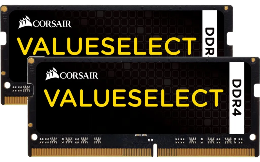 Évitez les ralentissements : RAM DDR4 16Go Corsair Value Select 2x8Go