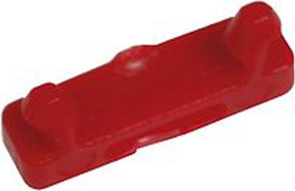 EasyLan DualBoot Steckermarkierungsclips, 100 Stück, rot