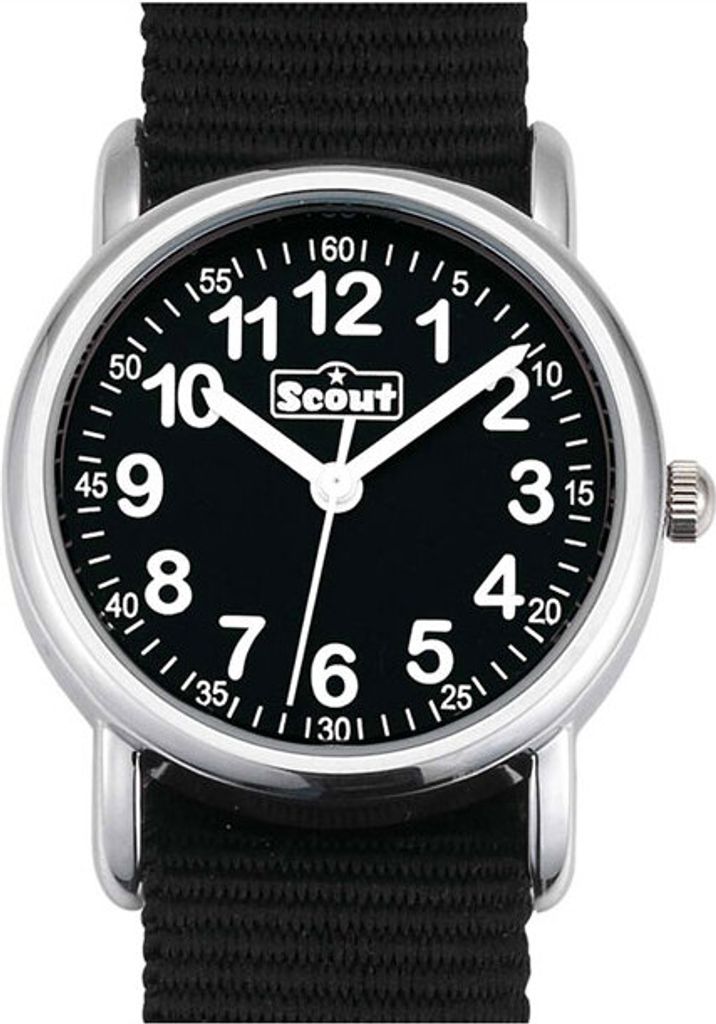 Scout Kinder Uhr Lernuhr Start Up - Cool Black Jungenuhr Produktbild 1