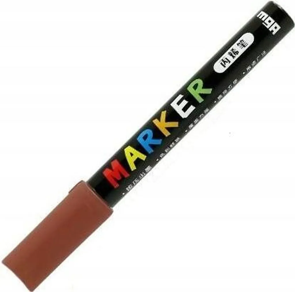 Pennarello Acrilico Rosso Marrone A'6 235 Punta 1-2mm | Shop Online