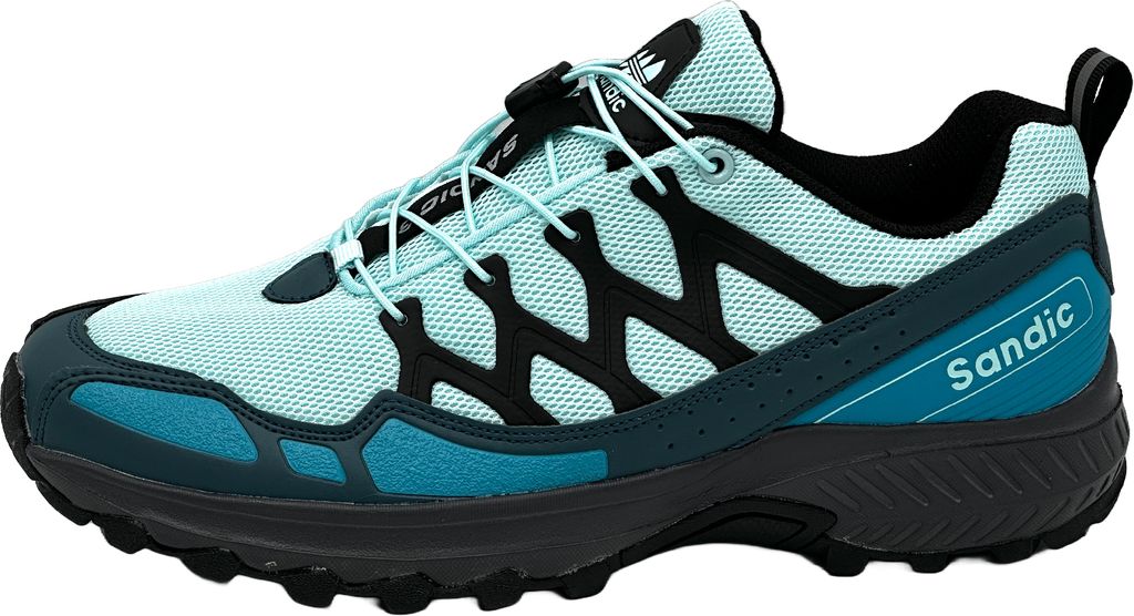 Nowaland Damen Herren Wanderschuhe Bequeme Trail Running Trekkingschuhe Outdoor Schuhe ,Mittelblau/Hellblau,41