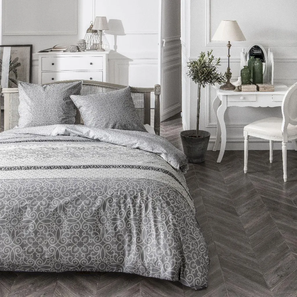 Set Letto SUNSHINE MAEL Stampato | Minimalismo e Qualità Cotone - 1