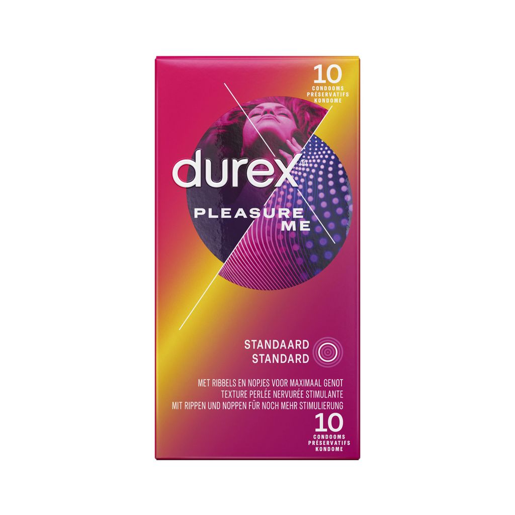 Kondómy Durex Pleasure Me - 10 kondómov Obrázok produktu 