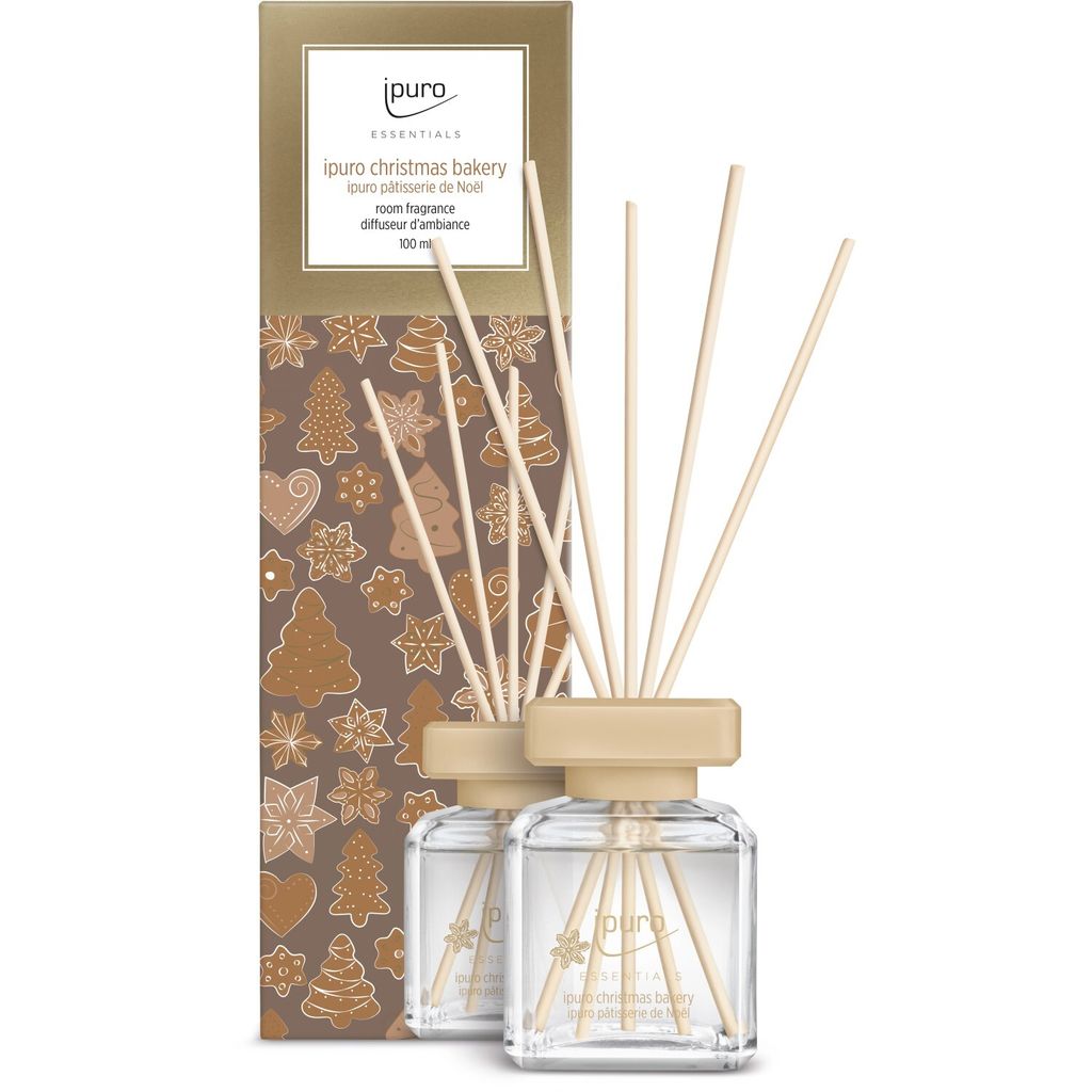 Ipuro Essentials Kerstbakkerij Aroma Diffuser, 100 ml Productafbeelding 