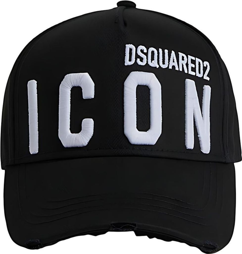 Dsquared2 ICON Logo Cappello da baseball Schwarz Herren Immagine del prodotto 