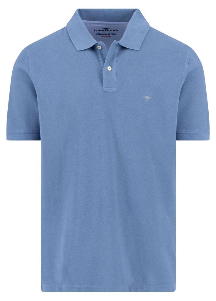 FYNCH-HATTON Poloshirt aus Premium Baumwolle Pacific/M Produktbild 