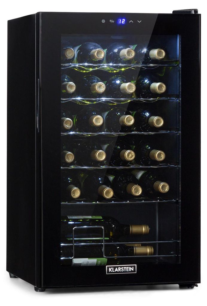 Klarstein Weinkühlschrank, 1 Zonen Getränkekühlschrank Produktbild 