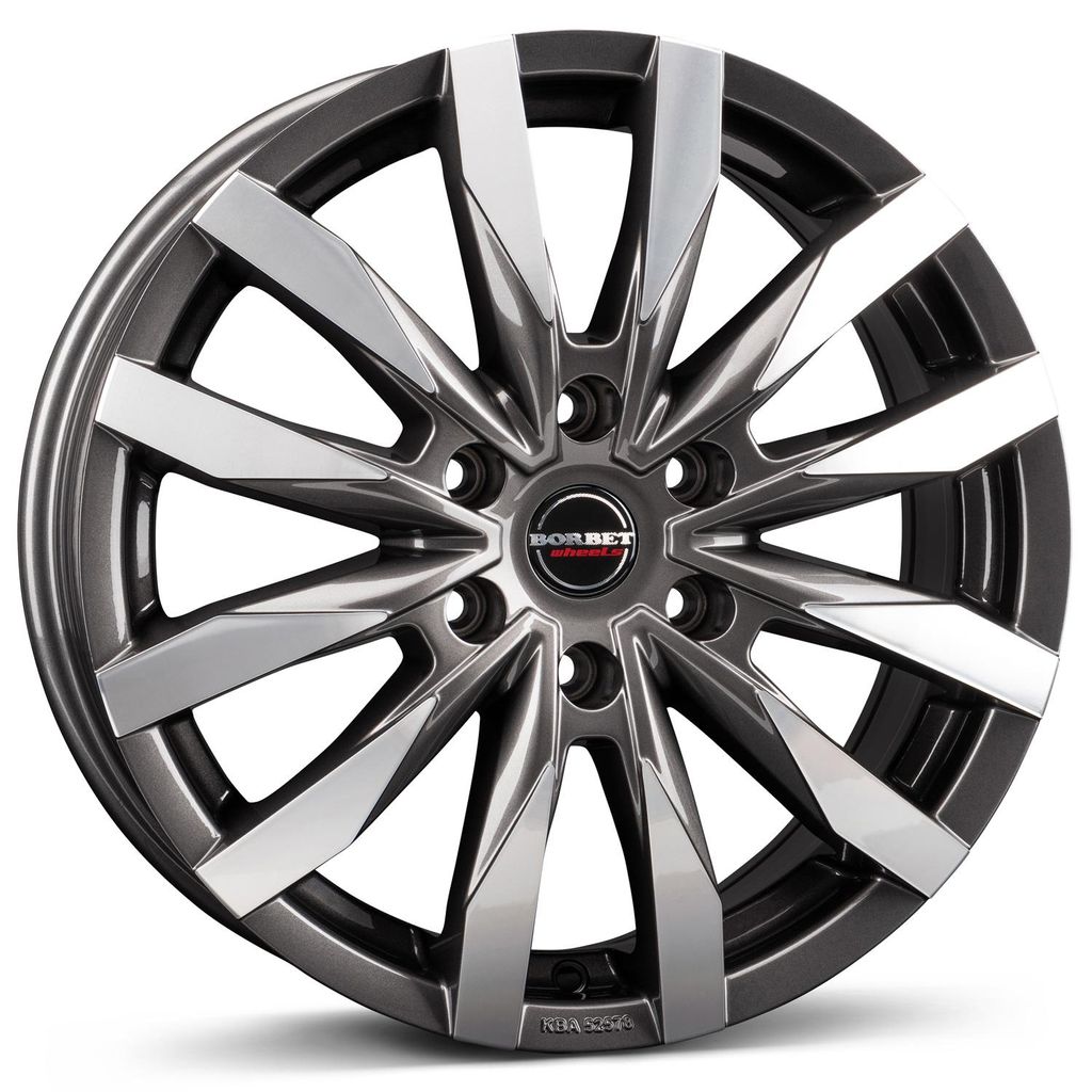 Borbet Felge CW6 7.5x18 ET35 6x1397 ANTP für Isuzu D-Max6x1397 ANTP für Isuzu D-Max Aluräder