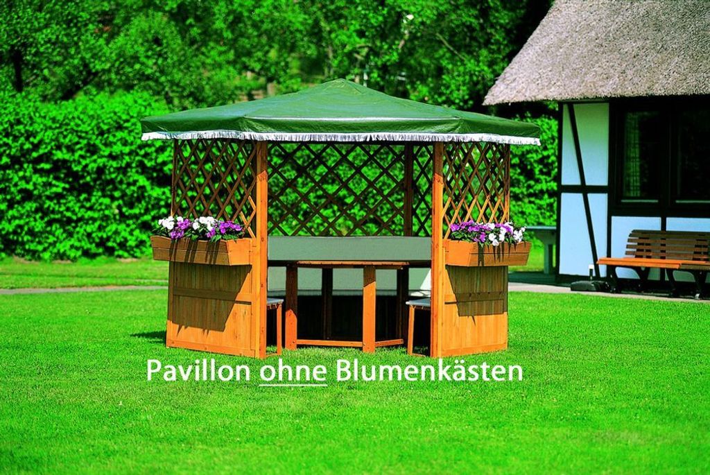 Promex Promadino Pavillon Marburg 309x309 Gartenpavillon aus Holz Gartenhütte Gartenlaube