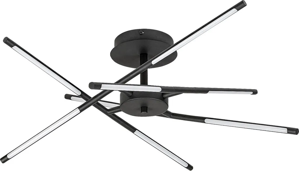 Luminaire en Métal Noir Rabalux 71056 au Design Minimaliste et Industriel