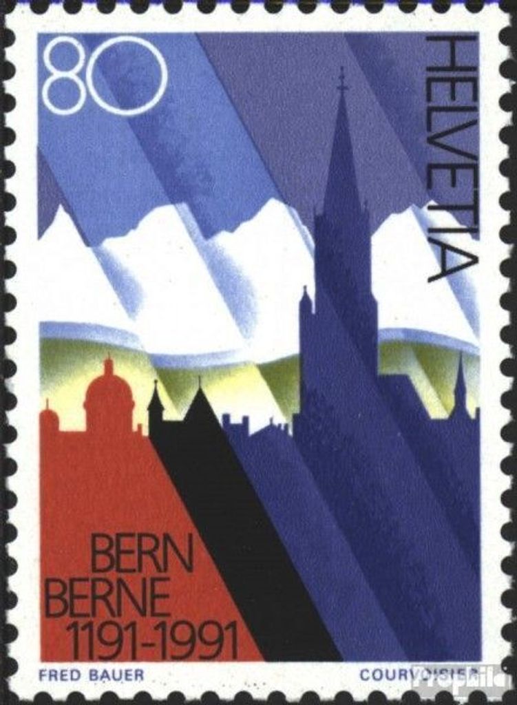 Briefmarken Schweiz 1990 Mi 1443 (kompl.Ausg.) gestempelt Sondermarken