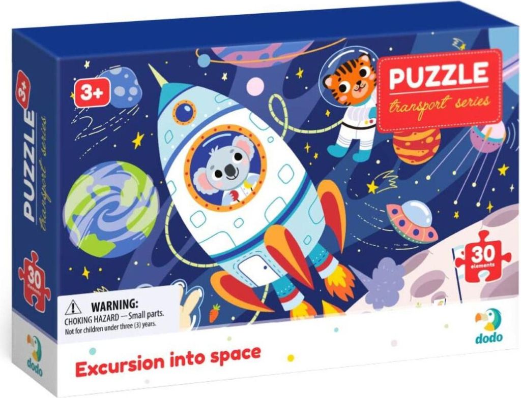 TM Toys DODO Puzzle Profesia Výlet do vesmíru 30 dielikov Obrázok produktu 