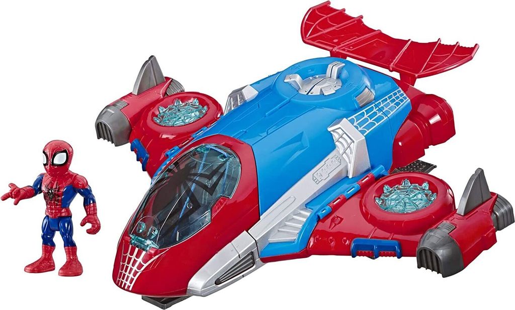 Hasbro E4840EU4, Flugzeug, Marvel Heroes, 3 Jahr(e), Rot, Produktbild 
