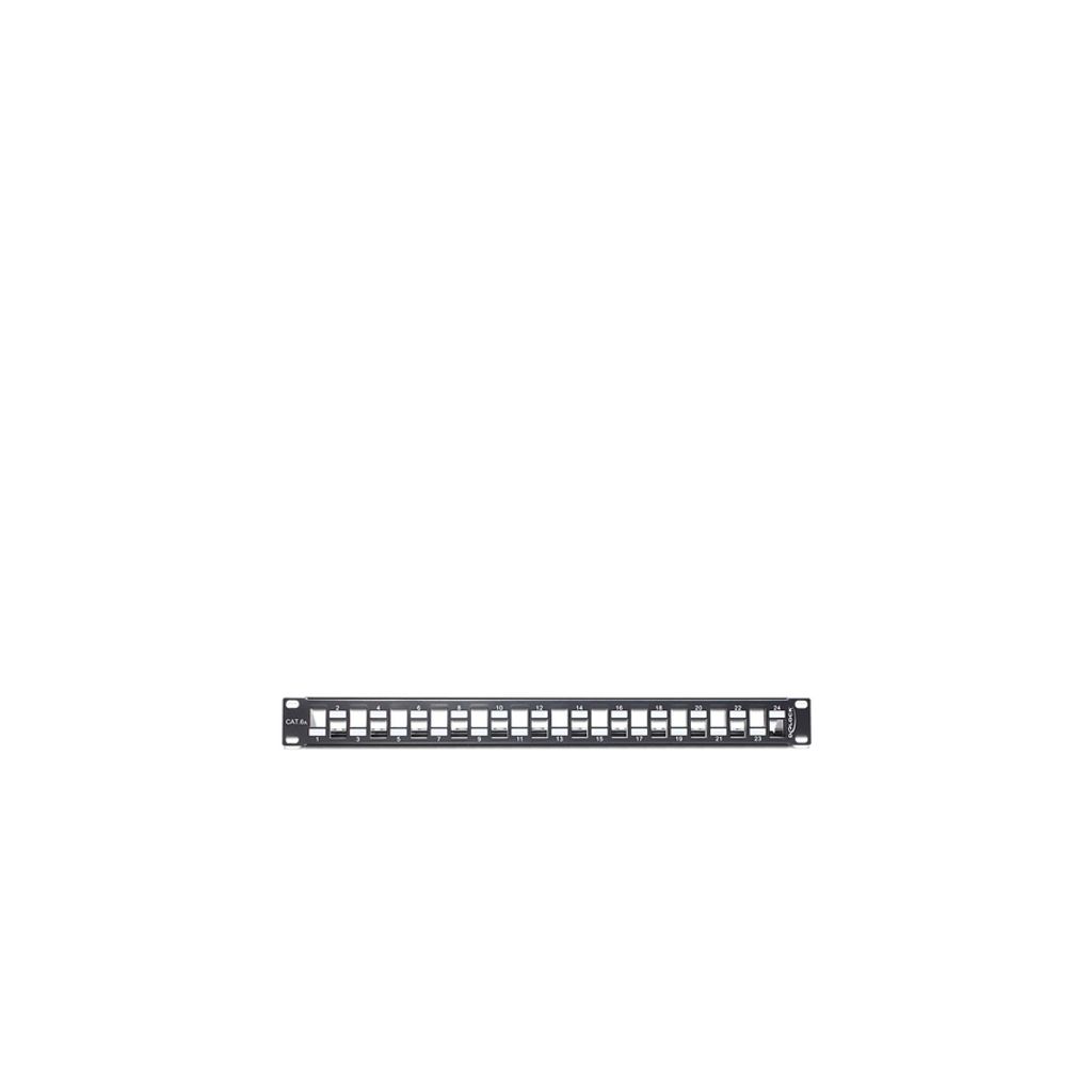 DeLOCK 43278, Schwarz, Rackeinbau, 1U, 482 mm, 93 mm, 44 mm Produktbild 