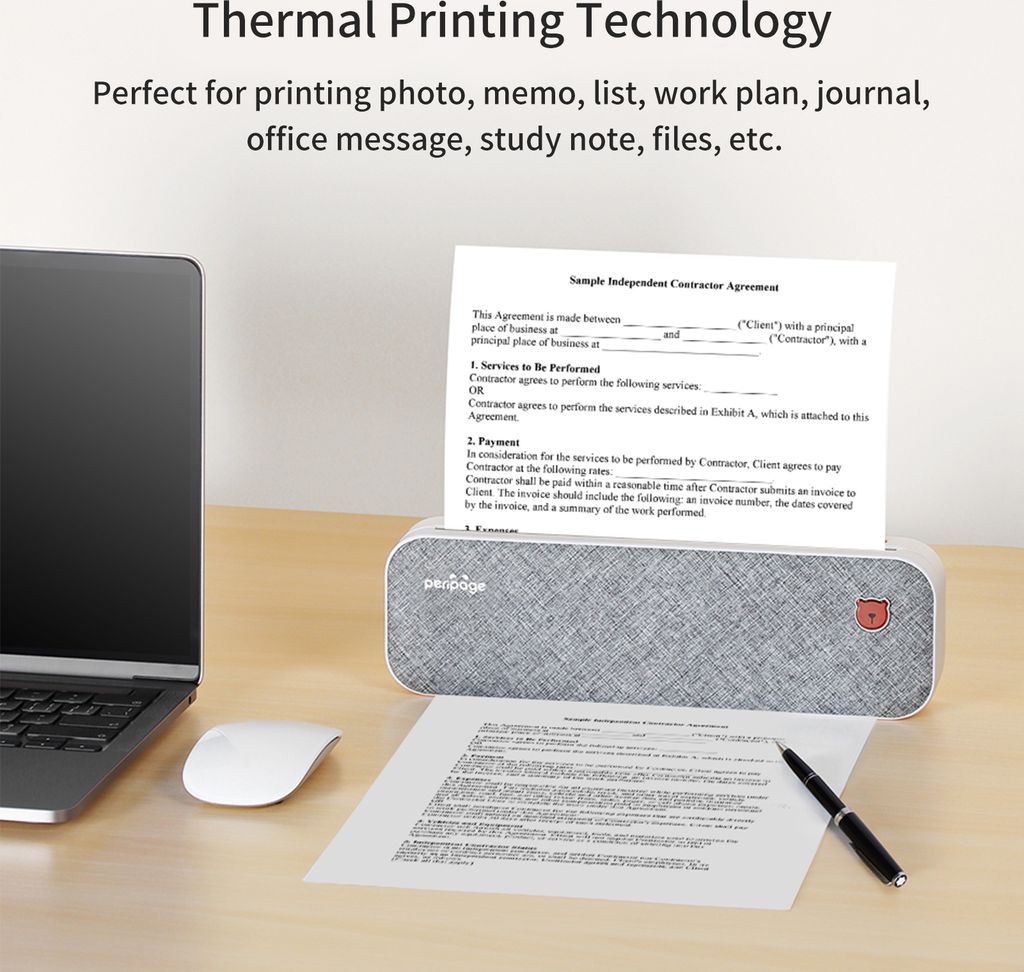 2 role termopapíru, kompatibilní s termotiskárnou PeriPage Obrázek produktu 12