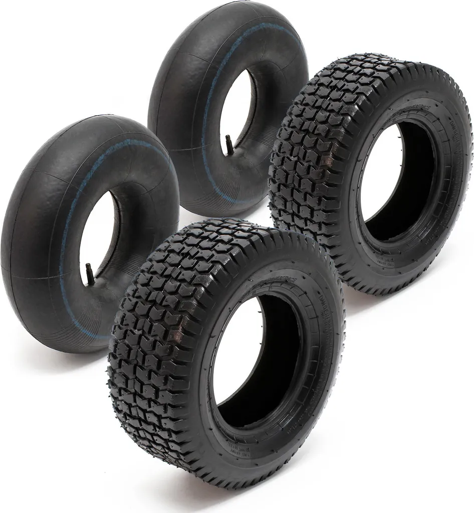 Pneu pour Tondeuse Autoportée et Tracteur de Jardin 15x6.00-6 4PR