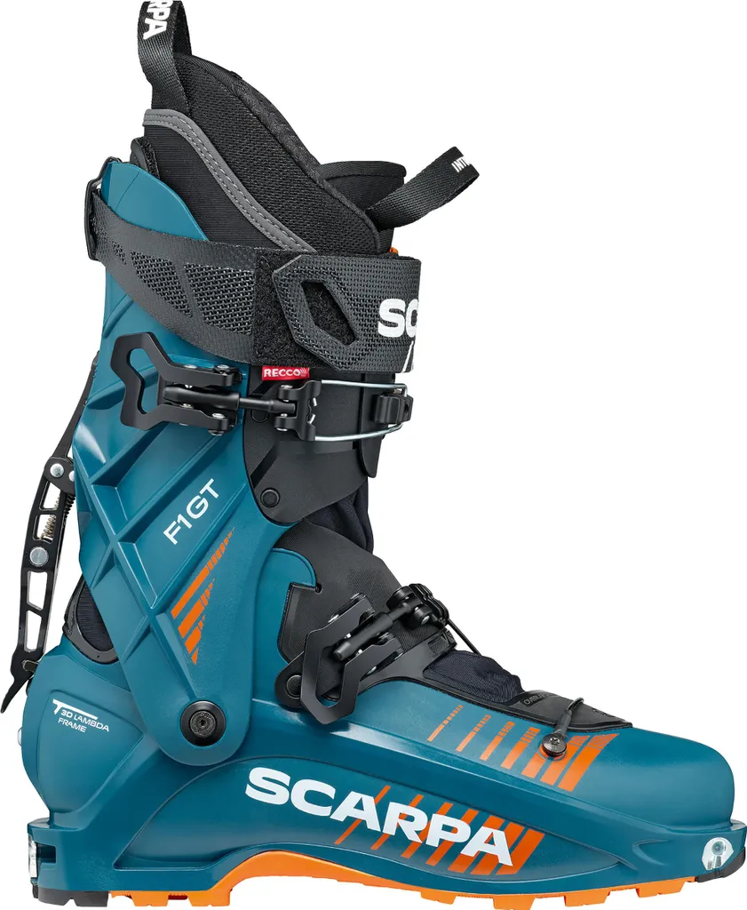 Chaussures de Ski de Randonnée et Télémark Scarpa F1 GT Orange 30