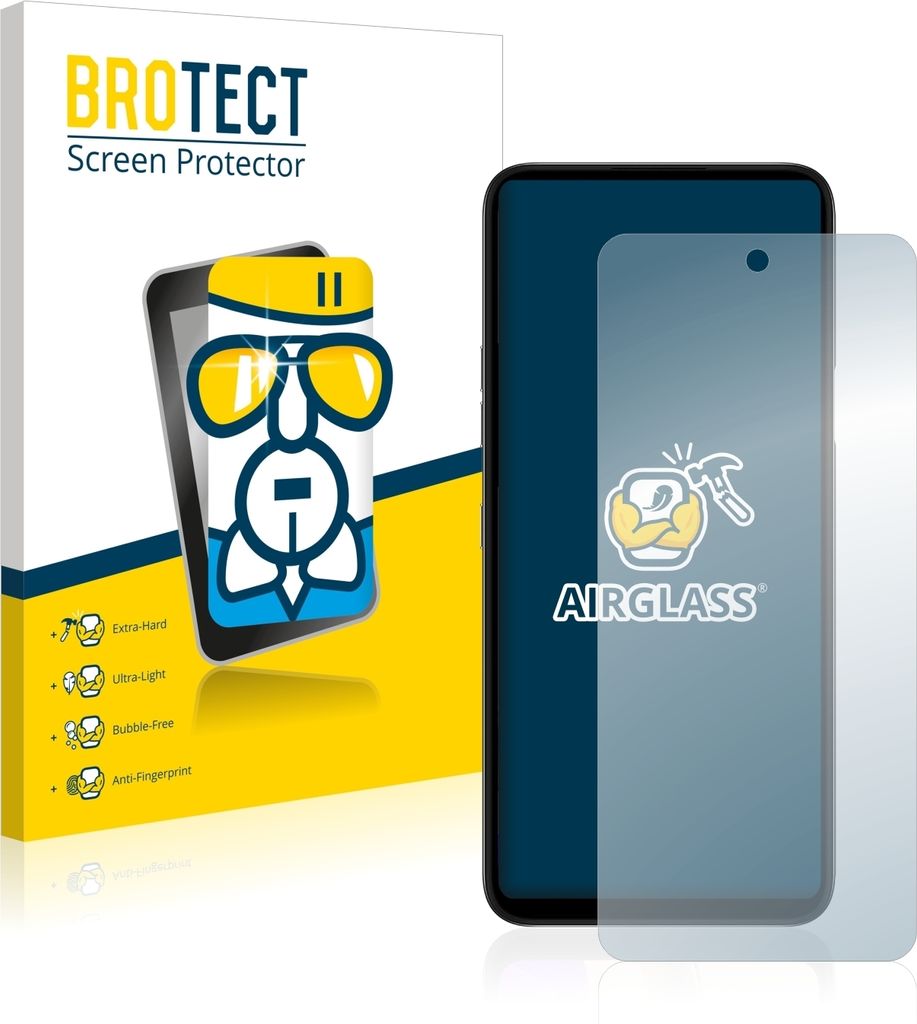 BROTECT Schutzglas für LG K42 Schutzfolie Panzer Folie Glas Display Schutz klar