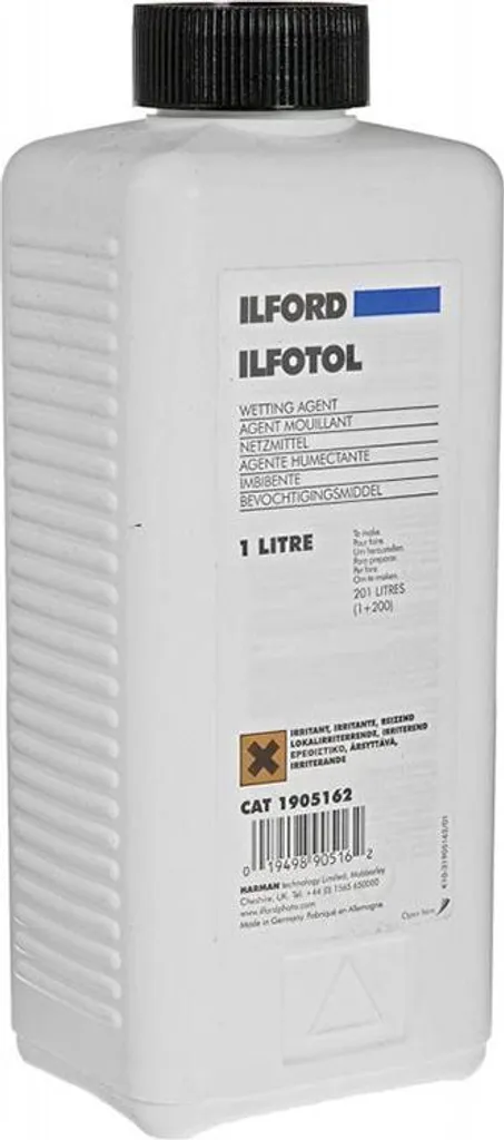 ILFORD Ilfotol Agent Mouillant : Solution Anti-Taches pour Films Photo