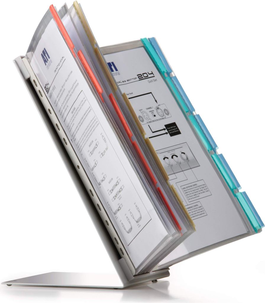 DURABLE Sichttafelsystem FUNCTION TABLE 20,568800 farbig sortiert