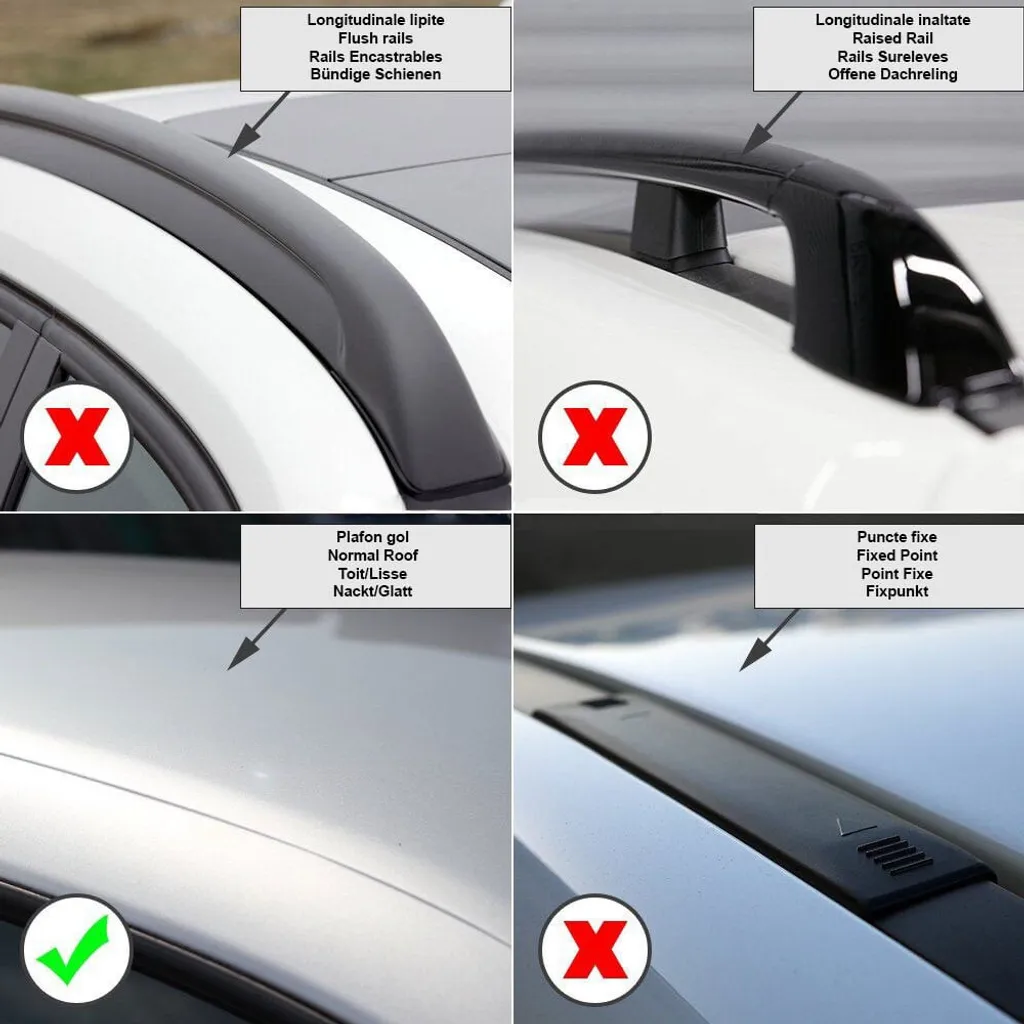 Kit Barre Menabo Tema Peugeot 508 SW 2010-2018 | Acciaio 50kg Portata - 7