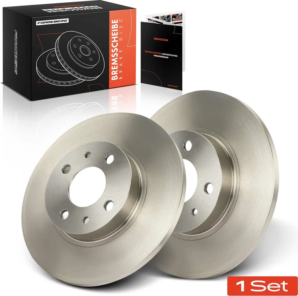 Disques de frein avant Fiat 500 C anti-vibration et haute endurance